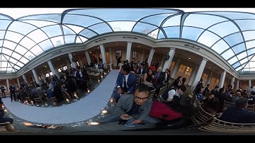 Equirectangular 360 video.