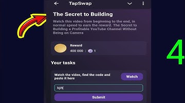 The Secret to Building | Tapswap Code | The Secret to Building a Profitable YouTube Channel