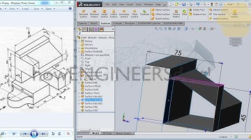 SolidWorks Surface Beginners|Exercise 34|Practice session Tutorial