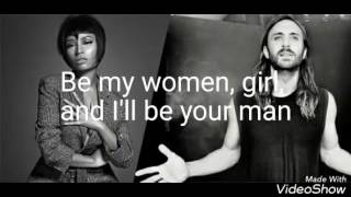 Hey mama / David guetta Ft. Nicki Minaj / Lyrics