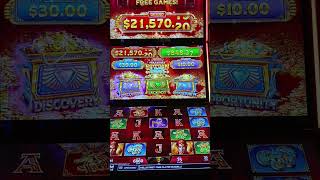 Amasis Treasures Egyptian Link Slot #Vegas #bellagiolasvegas #slots #gambling