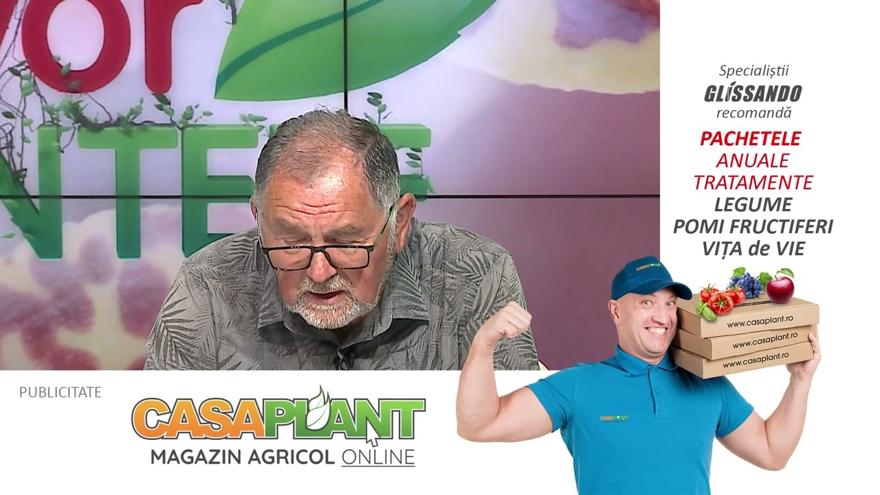 VIDEO Dr. Ing. Horia Ghibu - Tratament pentru roșii înainte de recoltare 1 VIDEO Dr. Ing. Horia Ghibu - Tratament pentru roșii înainte de recoltare YouTube player