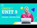 English Grade 7 Unit 9 Future Forms 