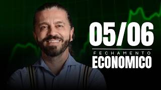 O Que Movimentou as Bolsas HOJE? | Fechamento Econômico 05/06