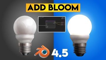 How to Add Bloom in Blender | Realistic Realtime Bloom Effect Tutorial