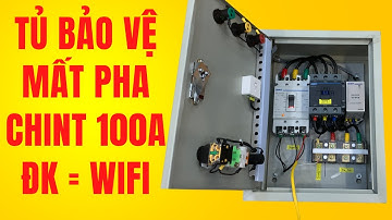 Tủ bảo vệ mất pha Chint 100A có điều khiển wifi | Cơ Điện DITICO