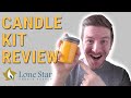 Lone Star Candle Supply Soy Wax Starter Kit REVIEW