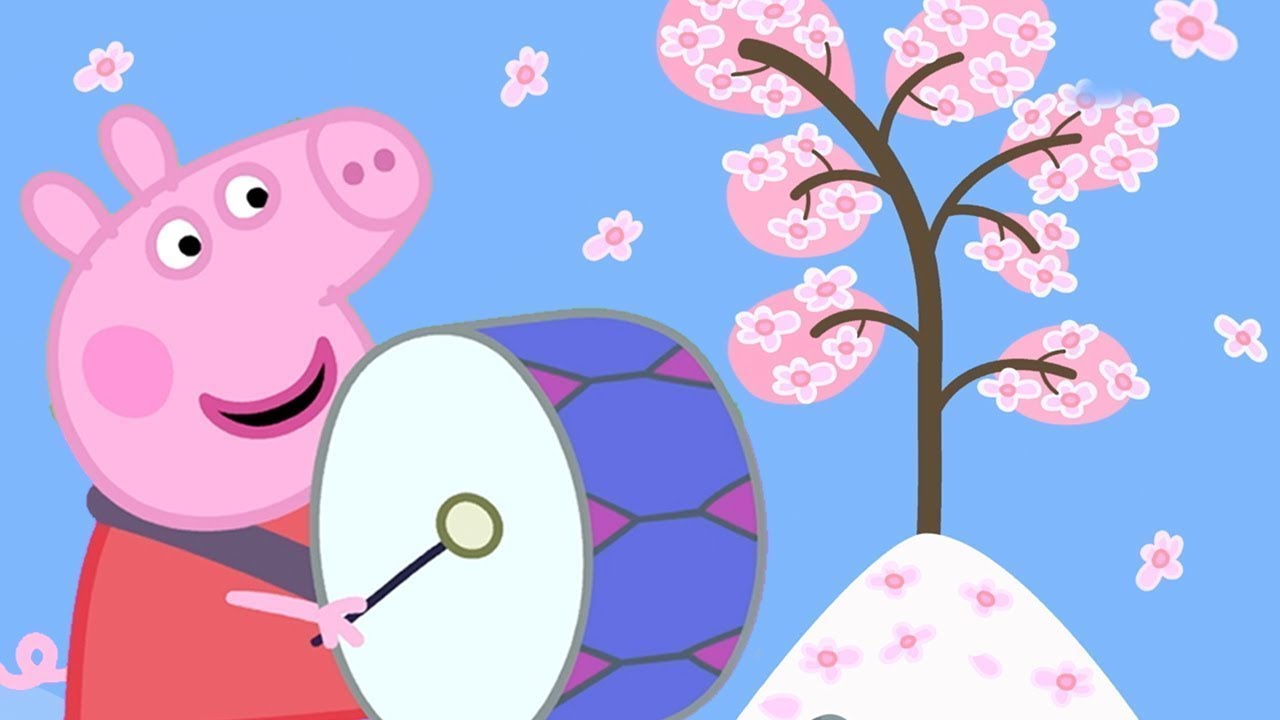 ペッパピッグ | Peppa Pig Japanese | カエルとミミズとチョウチョ