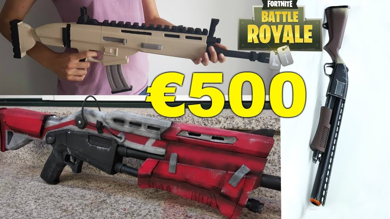 €500 real life Fortnite speelgoed gekocht - YouTube