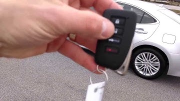 Lexus ES350 - Smart Access How To