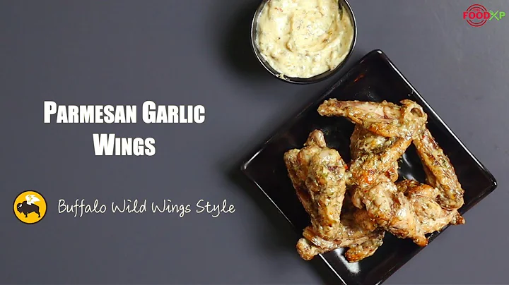 Buffalo Wild Wings Copycat Parmesan Garlic Wings + Garlic Sauce Recipe | TheFoodXP