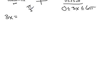 IB Math - Solving Trig Equations with 3x as the angle