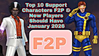 Top 10 Support Characters F2P New Players Should Have January 2026 - Marvel Future Fight
