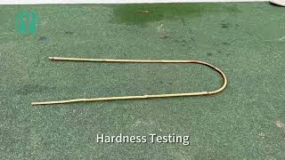 Bamboo U Trellis Support, 16 Inch U Loop Plant Stake Arch Garden Trellis for Potted Plants #bamboo