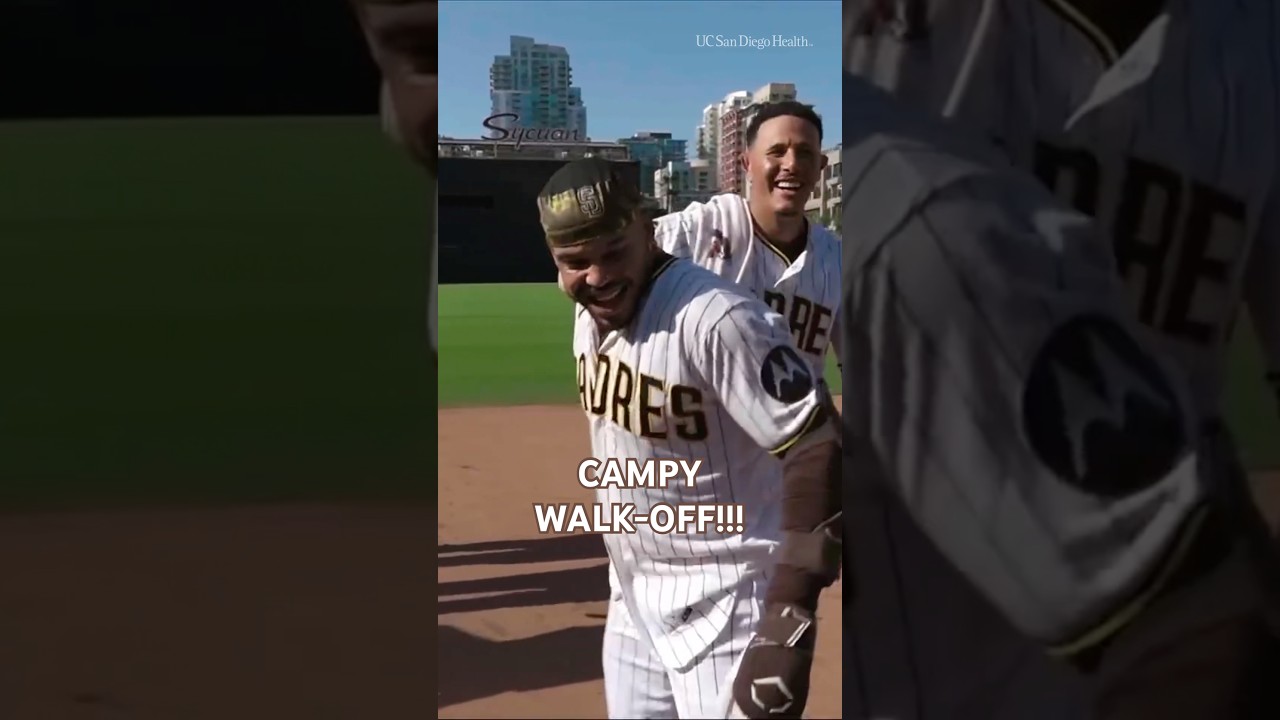 CAMPY WALKS IT OFF!!! #mlb #baseball #highlights #walkoff #padres #petcopark #luiscampusano