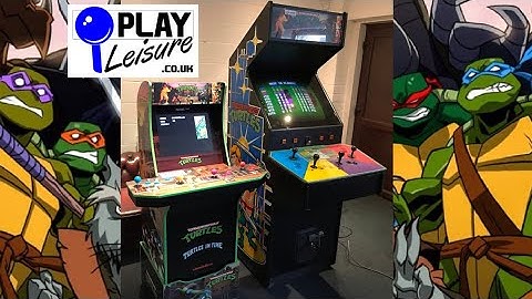 An Original Teenage Mutant Ninja Turtles and a 1up Arcade one? They certainly are different!