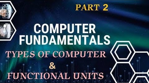 CLERK TYPIST - COMPUTER BASICS - TYPES OF COMPUTER #clerktypist #typist #functionalunits #computer