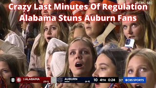 Alabama vs Auburn Crazy Ending | college football 2021