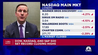 All three major averages see record closing highs