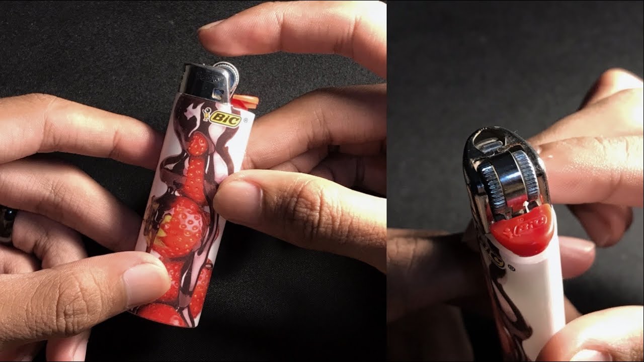 How to Remove Child Safety from a BIC Lighter YouTube