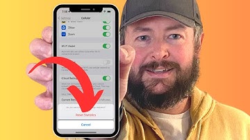 How to Reset Cellular Data Usage Statistics on iPhone 13