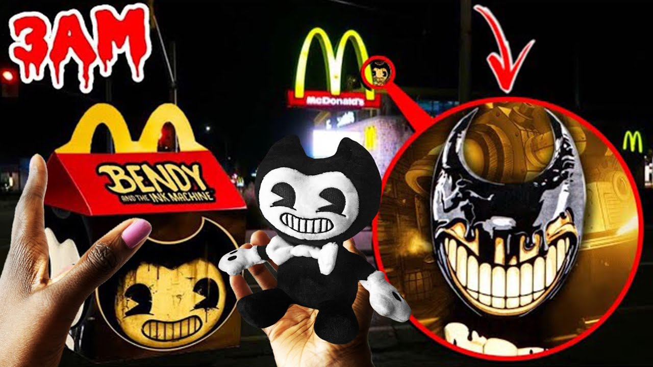 DO NOT ORDER BENDY AND THE DARK REVIVAL HAPPY MEAL FROM MCDONALDS AT 3AM!! *EVIL BENDY IN REAL LIFE*