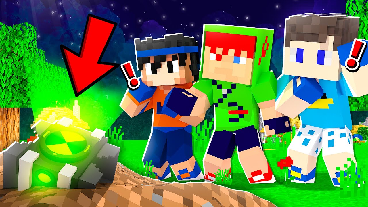 NOVA SÉRIE!! CONSEGUIMOS OMNITRIX ALIENÍGENA!! MINECRAFT BEN 10 #01