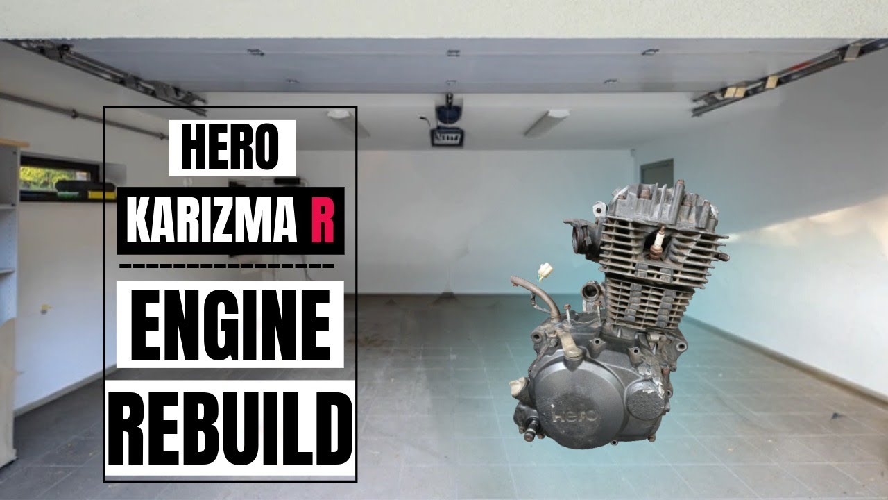 Karizma R Engine Cover Hero Karizma R complete engine Rebuild guide - YouTube