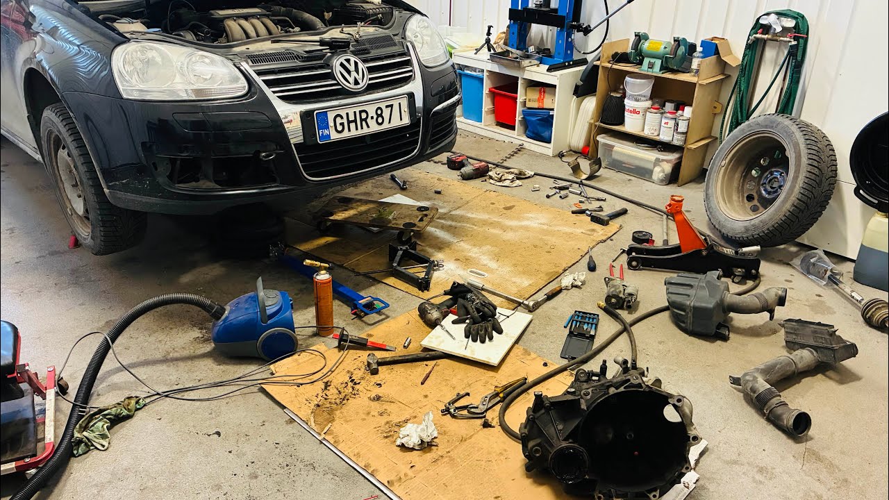 Vw Golf V 1.6 8v váltó csere 2.rész