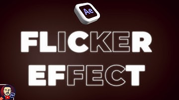 Flicker Text Animation Tutorial in After Effects | Flickering Text Effect