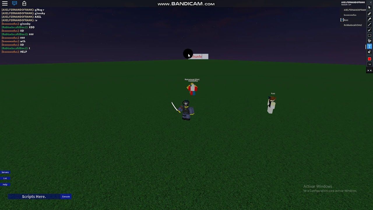 roblox showcase banisher infinite