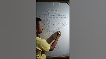 Class 12 Chapter 3 Matrices Exercise 3.3 Question 10(i)#trending #viralvideo #maths #education