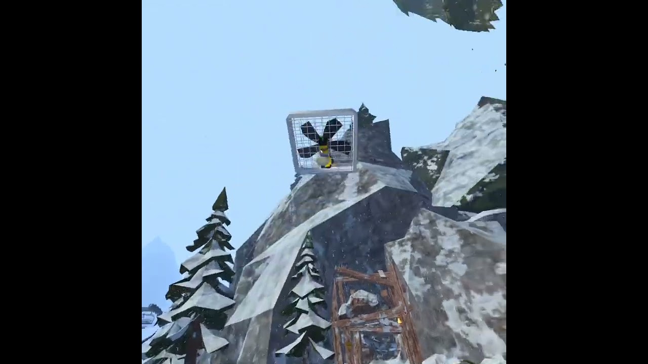 Working drone showcase in animal company