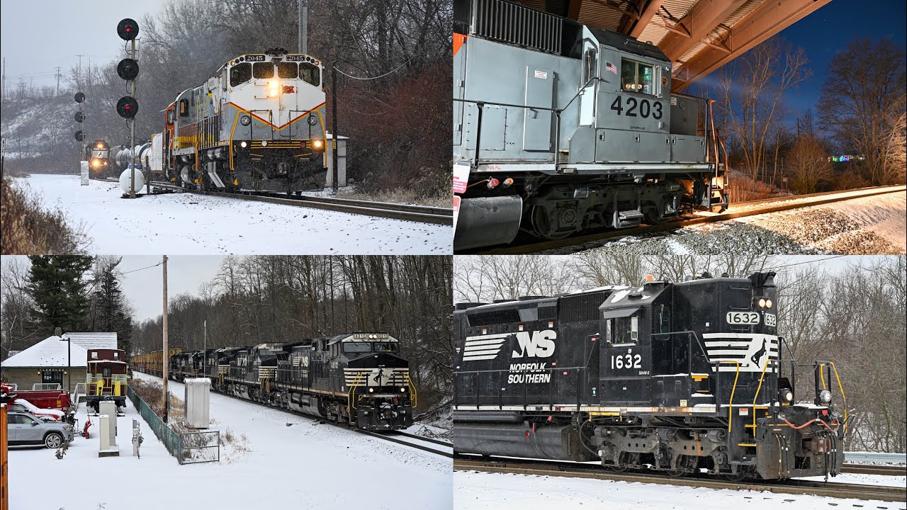 Miscellaneous trains on NS’s Sunbury Line (1/2/26)