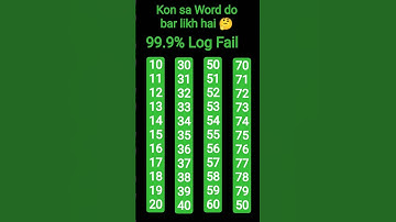 kon sa Word do bar likha hai 🤔 #general #mathematics #maths #mathstricks #generalknowledge #short