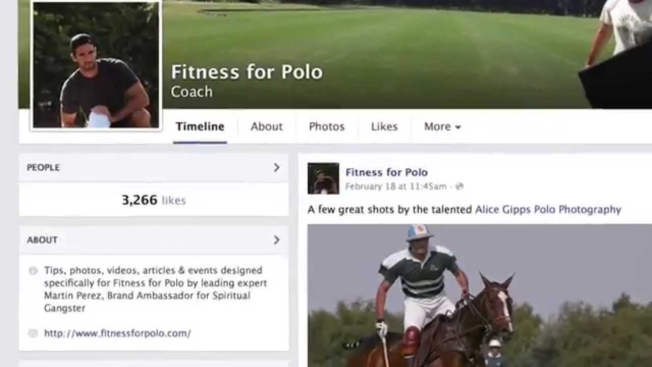 Fitness for Polo - Social Media