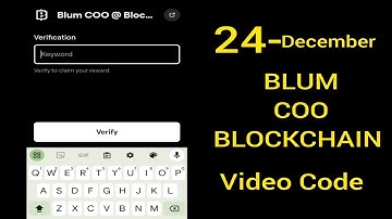 BLUM Coo @ Blockchain Life BLUM Video Code | BLUM Coo Blockchain Video Code | BLUM new video code