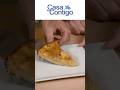 TARTA de MANZANA SALUDABLE sin Mantequilla ni Aceite, Receta Facil #shorts #tarta #postre #manzana
