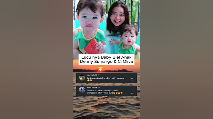 Lucu nya Baby Biel Anak Denny Sumargo & Ci Olivia Allan #bayilucu #bayigemes #artis #selebriti