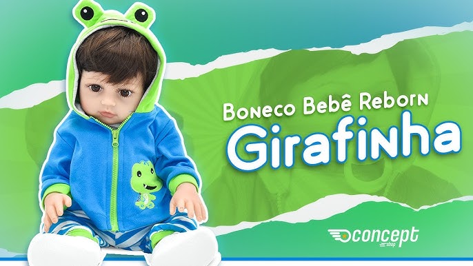 Saiba mais sobre a BEBÊ REBORN vestido de bolinhas 