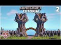 Minecraft: Towers & Entrances | Let's Build a Medieval Village - Ep2