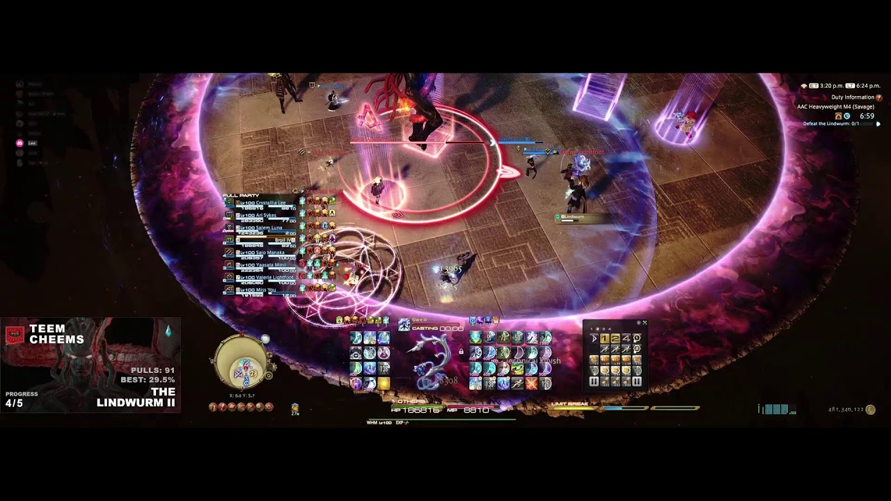 FFXIV: Heavyweight World Race AST/WHM PoV Day 3