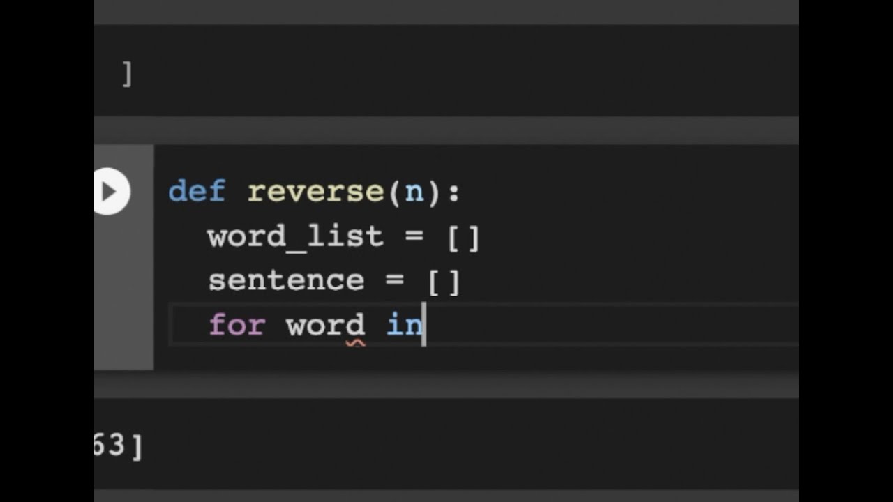 reverse words in a string - YouTube
