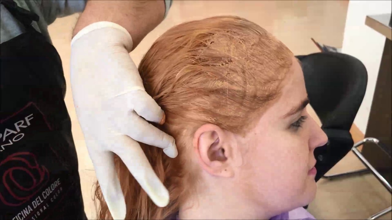 DECOLORACIÓN PASO A PASO EN TIEMPO REAL, Real-time step-by-step discoloration