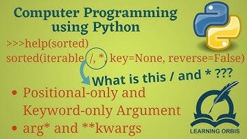 [Python Programming Basics to Advanced]:Positional Keyword Optional Variable-length Arguments|Lab 27