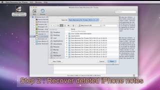How to restore iPhone Notes on Mac
