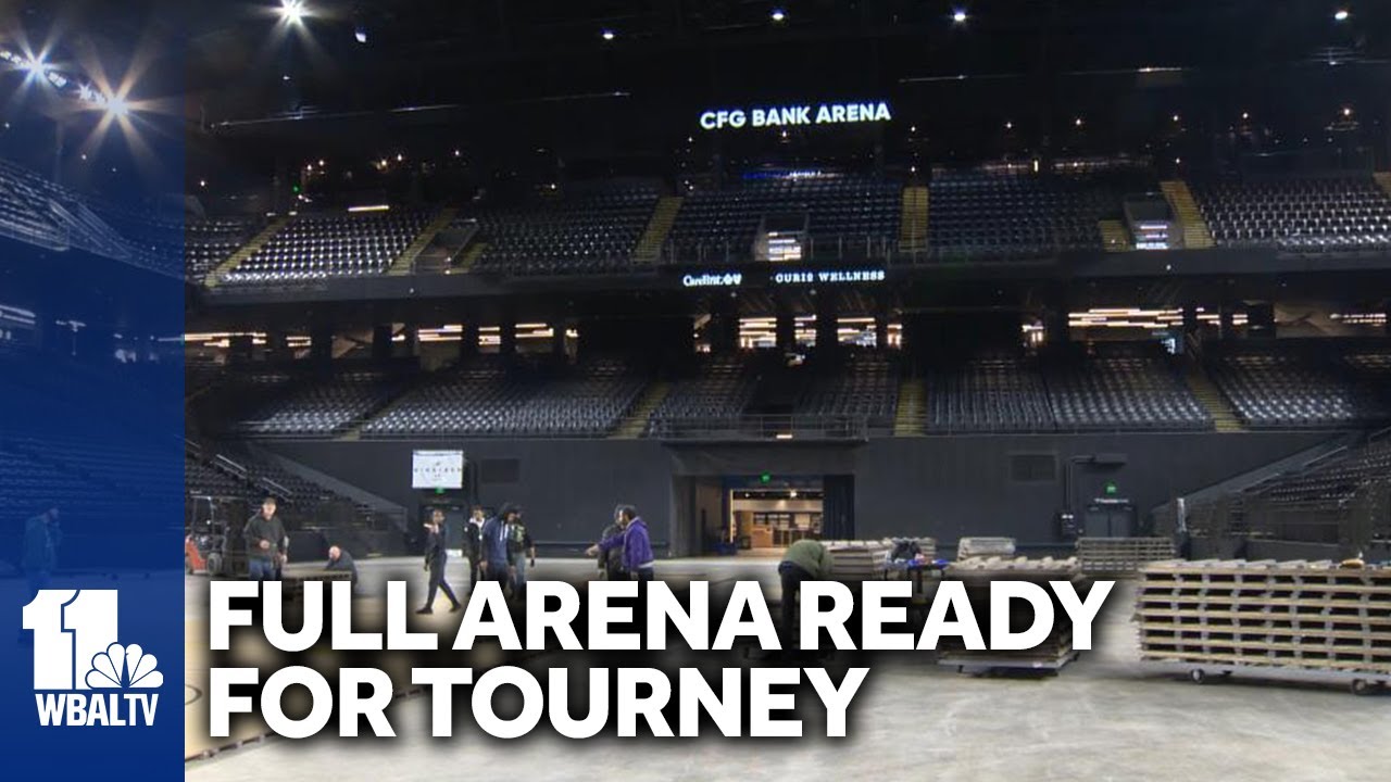Fully renovated CFG Bank Arena ready to host CIAA tourney - YouTube