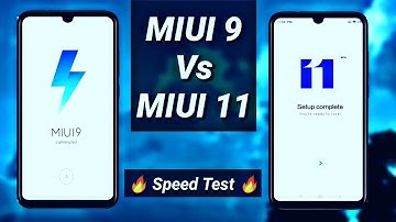MIUI 11 Vs MIUI 9 Speed Test 🔥🔥🔥🔥 | MIUI 11 Vs MIUI 10 Speed Tested 🔥🔥🔥🔥