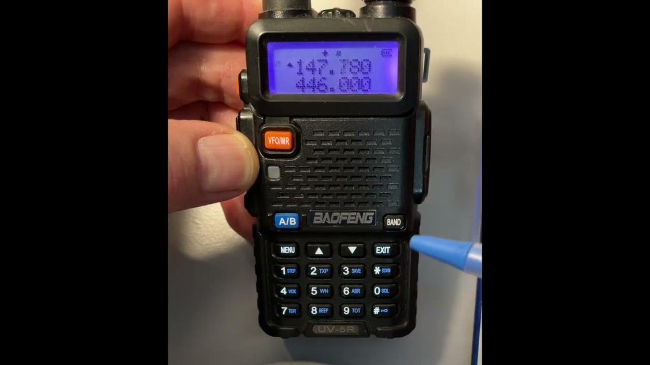 UV-5R | Saving a Memory Channel - YouTube