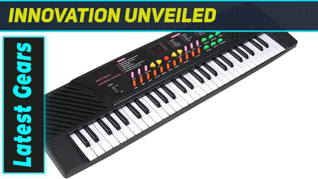 VENEKA 54 Key Keyboard: The Best Way to Start Piano?